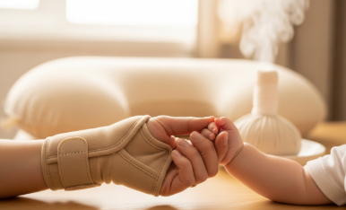 출산 후 손목 통증, 이렇게 셀프케어 했어요